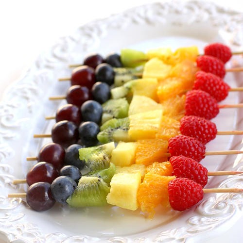 Fresh Fruit Kabobs